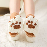 Fluffy Fuzzy Slipper Socks