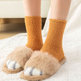 Fluffy Fuzzy Slipper Socks