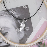 Two Piece Heart Necklace