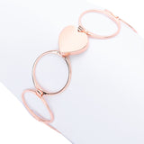 Retractable Heart Ring Bracelet