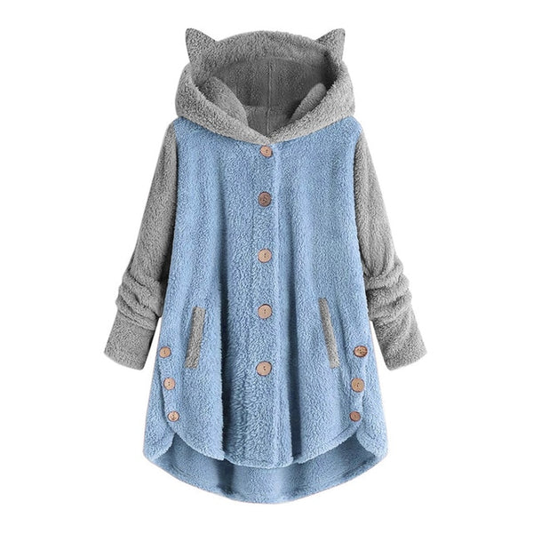 Cat Ear Fleece Hoodie
