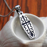 Skeleton Coffin Necklace