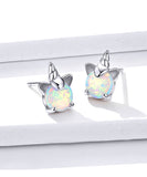 Unicorn Opal Stud Earrings