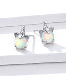 Unicorn Opal Stud Earrings