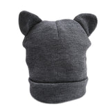 Cat Ears Knitted Beanies
