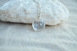 Kabbalah Tree Of Life Real Dried Leaves 925 Sterling Silver Chain Necklace