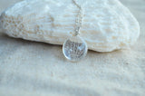 Kabbalah Tree Of Life Real Dried Leaves 925 Sterling Silver Chain Necklace