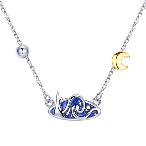 Van Gogh Starry Night Necklace