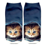 Cat Print Socks