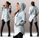 Asymmetric Pullover Hoodie