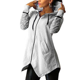 Asymmetric Pullover Hoodie