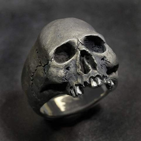 Zinc Alloy Skull Ring