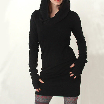 Long Sleeve Hoodie Dress