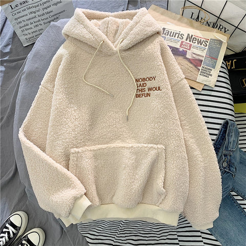 Nobody Said This Woul Be Fun Fleece Hoodie