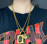 Anatomical Puzzle Heart Necklace