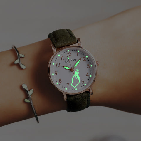 Luminous Heart Watch
