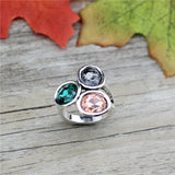 Classic Oval Crystal Ring