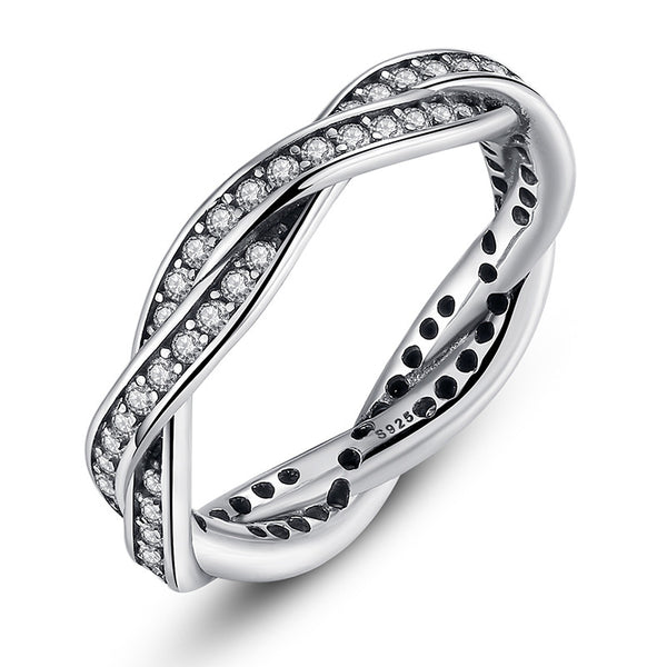 Braided Twist of Fate Ring