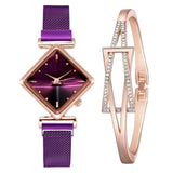 Lady Starry Eloquent Square Watch