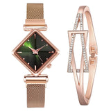 Lady Starry Eloquent Square Watch