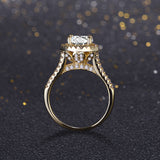 Gold Plated Bronze Ring