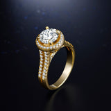 Gold Plated Bronze Ring
