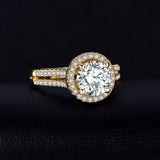 Gold Plated Bronze Ring