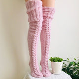 High Knitted Long Socks