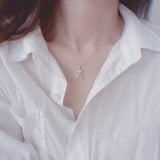 Movable Bear Necklace