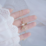 Movable Bear Necklace