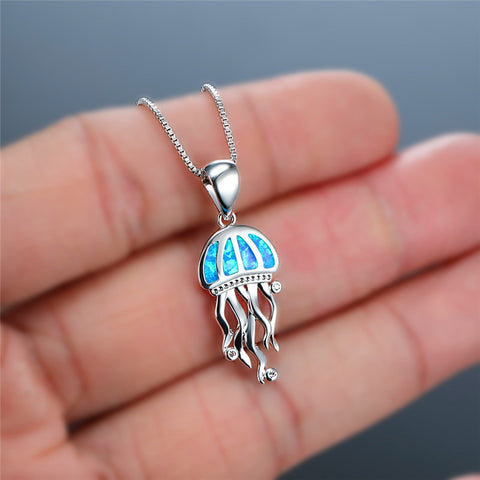 Blue Fire Opal Jellyfish