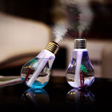 400ml LED Lamp Bulb Air Ultrasonic Humidifier