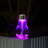400ml LED Lamp Bulb Air Ultrasonic Humidifier