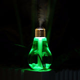 400ml LED Lamp Bulb Air Ultrasonic Humidifier