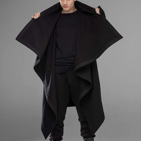 Men Cloak Cape Outerwear