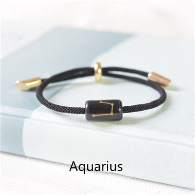 Engraved Ceramics Constellation Bracelets
