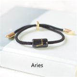 Engraved Ceramics Constellation Bracelets