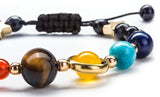 Universe Eight Planets Beads Bracelet