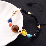 Universe Eight Planets Beads Bracelet
