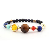 Universe Eight Planets Beads Bracelet