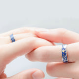 Starry Sky Match Rings