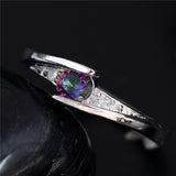 Colorful CZ Ring