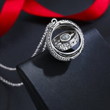 Astronomical Ball I Love You Projection Necklace