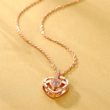 Letter Necklace 100 Languages I Love You