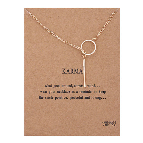 Karma Circle Necklace