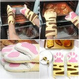 Cat Paws Oven Mitts