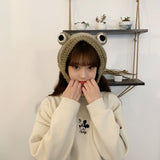 Frog Hat Knitted Beanies