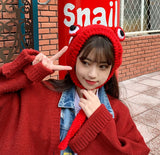 Frog Hat Knitted Beanies