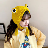 Frog Hat Knitted Beanies
