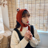 Frog Hat Knitted Beanies